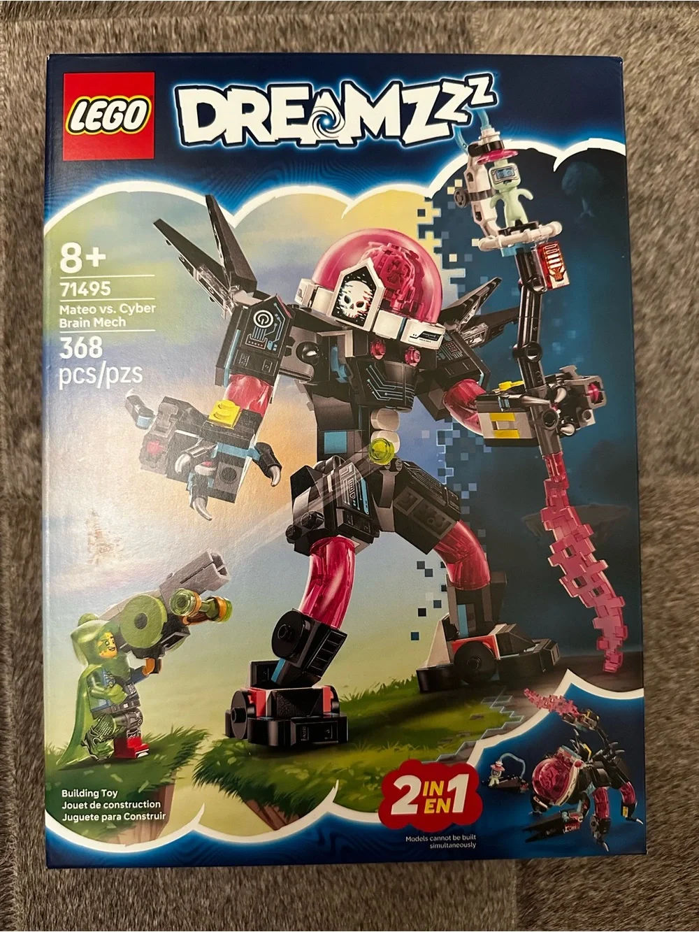 NWT Lego #71495 Mateo vs Cyber Brain Mech